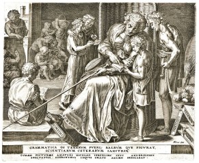 Cornelis Cort 1565 Grammar